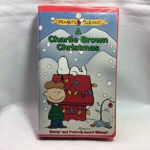 A Charlie Brown Christmas VHS Movie Peanuts Classic Tested Good